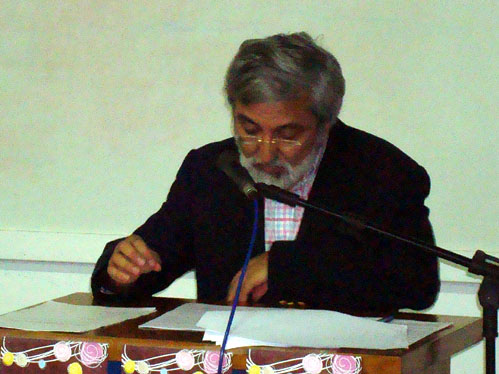 Prof. Martins em Conferncia na UFSM fala sobre a crise da cultura e a crise do estado.