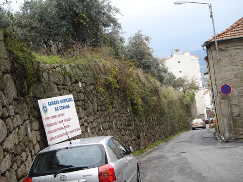 O muro da Calçada Alta voltou ao debate na autarquia covilhanense