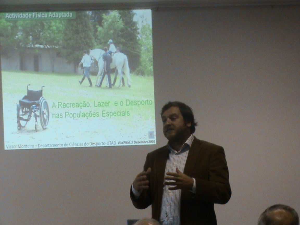 Victor Monteiro conduziu a palestra 