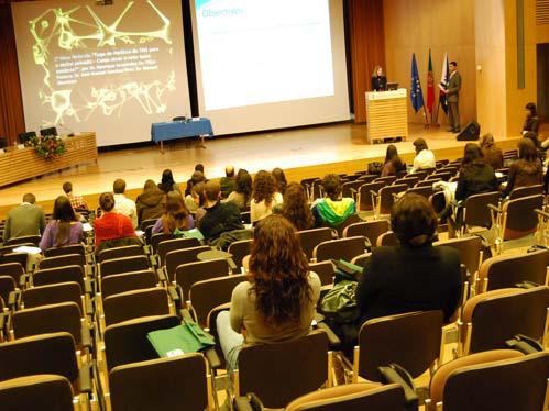 O evento decorreu no Grande Auditório da FCS