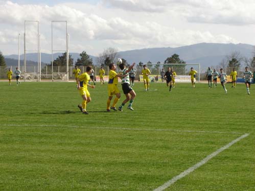 O empate, frente ao Fátima, foi um 