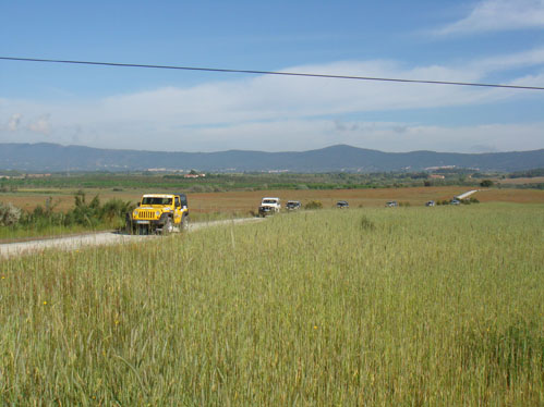 A zona raiana foi mais uma vez palco de um passeio todo-o-terreno