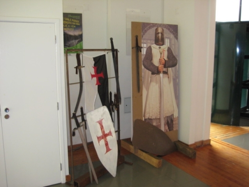 Exposição dos Templários patente em Castelo Branco