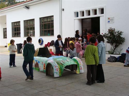 O UBIAN foi decorado por alunos da Escola Primária do Refúgio