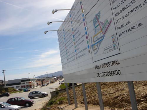 O alargamento do Parque Industrial do Tortosendo não foi contemplado no novo Plano Director da Grande Covilhã