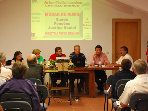 O encontro regional decorreu no sindicato da Covilhã
