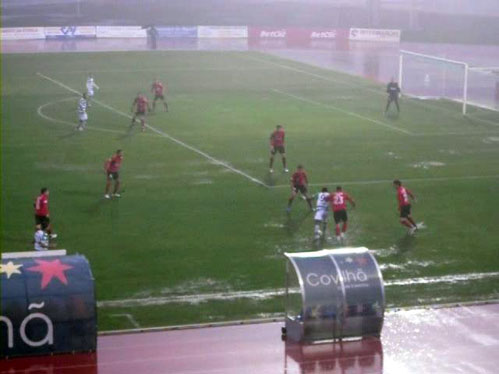 O Covilhã perdeu mais três pontos (Foto de arquivo)