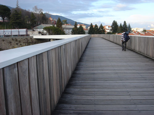 A Ponte Pedonal da Carpinteira vai sofrer alterações