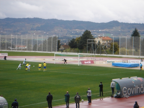 Abdoulaye marcou de grande penalidade o primeiro golo do Sporting da Covilhã.
