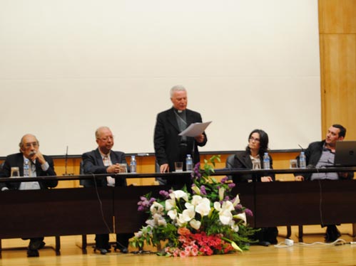 D. António Felício, bispo da Guarda, encerrou o ciclo de conferências