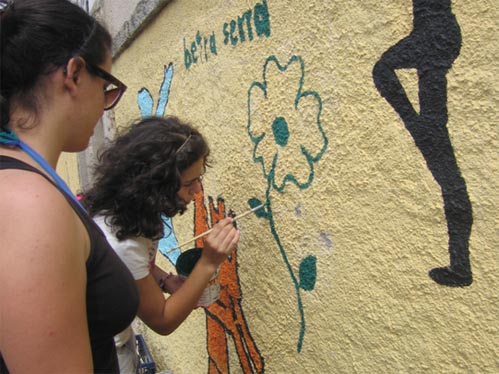 O acampamento contou com diversas actividades para os participantes