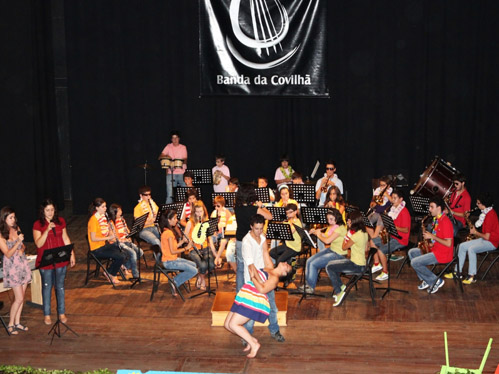 O concerto decorreu no Teatro Cine da Covilhã