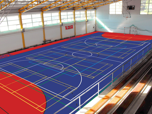 O pavilhão desportivo n.º 2 vai agora ficar com um piso modular