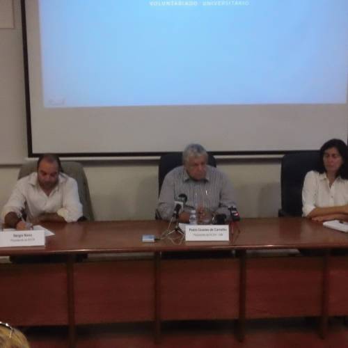 Sérgio Novo, Pedro Guedes e Rosa Carreira discutiram a importância do voluntariado