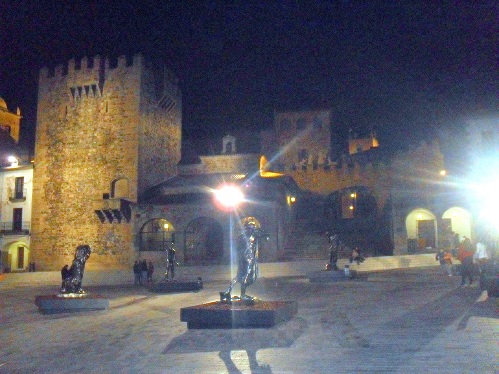 Plaza Mayor de Caceres 