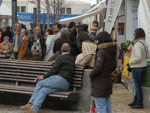 A feira de Inverno decorreu na praça do município (Foto de arquivo)