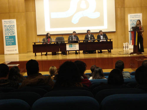 A apresentação do programa Trainees decorreu no Anfiteatro das Sessões Solenes