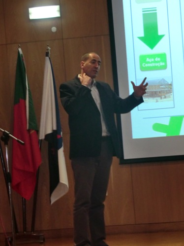 Rui Teixeira explica os processos de reciclagem