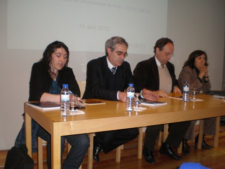 Docentes da Universidade do Porto dão palestra para alunos do curso de Ciências Documentais