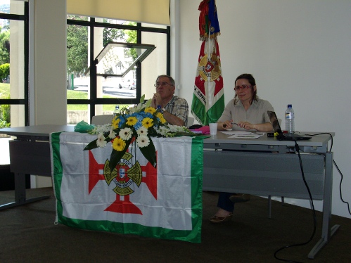 João Azevedo e Marina Orrico Tavares foram os oradores presentes neste evento