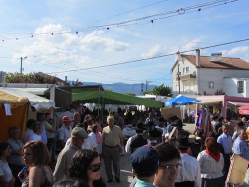 A festa da cereja contou com a presença de centenas de visitantes