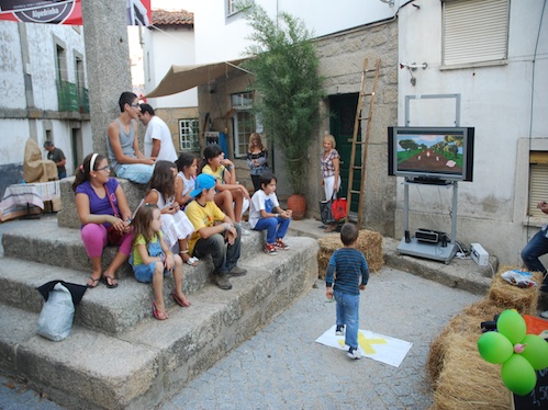 Um dos eventos que mais animou as ruas de Alpedrinha foi desenvolvido por alunos da UBI