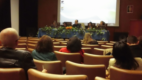 Palestrantes durante o I Congresso Internacional Portugal, Brasil e África: Relações literárias, históricas e cinematográficas