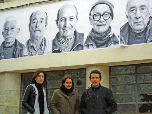 Organizadores IOP Covilhã (Lara Rodrigues, Elisabet Carceller e Pedro Rodrigues)