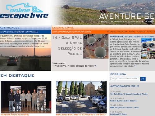 O Escape Livre apresentou um livro sobre o seu programa de rádio