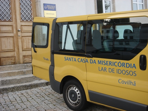 Sede da Santa Casa da Misericórdia da Covilhã que tem uma presença activa na gestão do seu lar de idosos