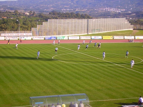 O Covilhã venceu a formação do Guimarães por duas bolas a zero