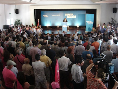 A apresentação da candidatura decorreu na sede do GIR do Rodrigo