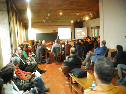 O evento reuniu um vasto conjunto de membros da academia