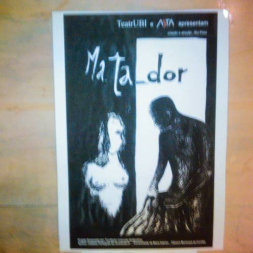 Cartaz do espectáculo. 