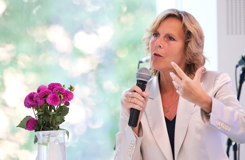 Connie Hedegaard, Comissária Europeia para a Ação Climática, elogiou o projecto da Terraplina, de Belmonte