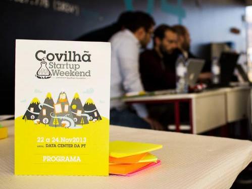O Covilhã Startup Weekend decorreu no Data Center da PT. 
Foto da autoria de Edgar Félix.