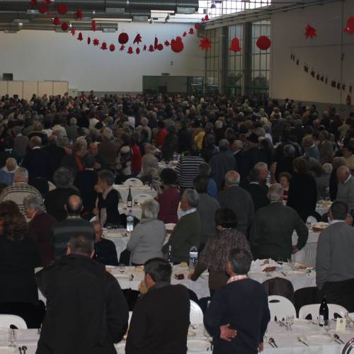 Pavilhão da ANIL enche com comunidade Sénior para almoço de Natal