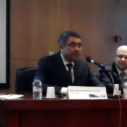 José Machado do Vale, presidente da Sociedade Portuguesa de Geotecnia