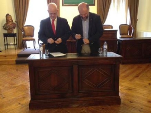 O protocolo entre a Câmara do Fundão e a UBI foi assinado no dia 1 de agosto