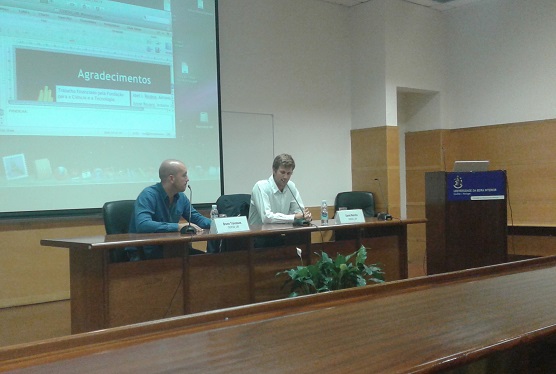  Bruno Travassos foi o moderador da conferência apresentada por Daniel Marinho