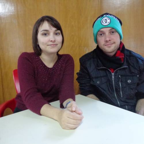Bruna Silva e Lucas Paulon são dois dos novos alunos do mestrado em Design e Desenvolvimento de Jogos que arrancou este ano