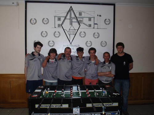 Equipas campeãs do Académico dos Penedos Altos
