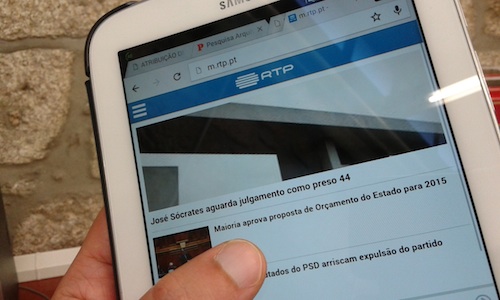 O jornalismo está a incorporar dispositivos móveis na produção e consumo