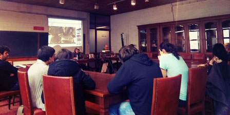 Conferência na Sala dos Conselhos da Faculdade de Artes e Letras