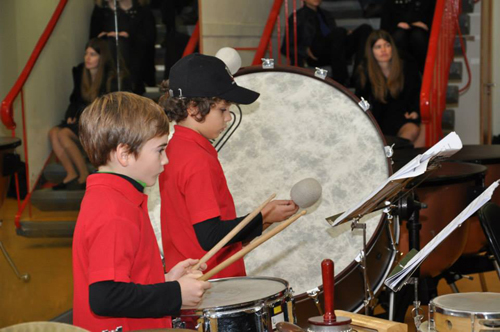 A audição juntou alunos de 11 classes de instrumentos