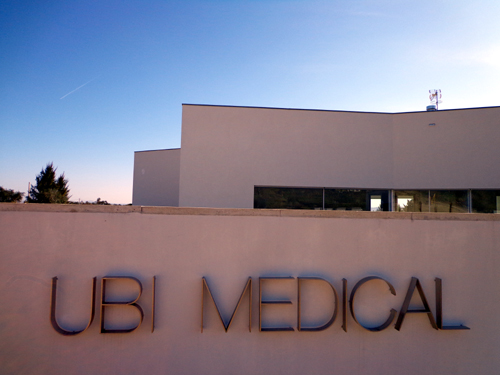 O UBIMedical situa-se nas imediações do Hospital Pêro da Covilhã e Faculdade de Ciências da Saúde
