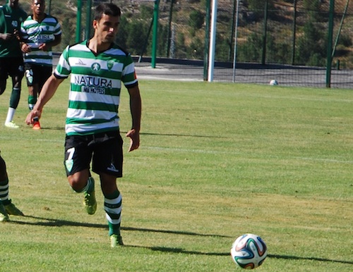 Traquina fez o passe para o golo de Kizito, em Viseu (Foto de Arquivo)