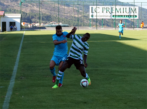 O Belenenses, onde agora atua Traquina, foi o convidado dos serranos para a apresentação do plantel