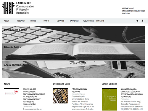 Novo site do Labcom.IFP