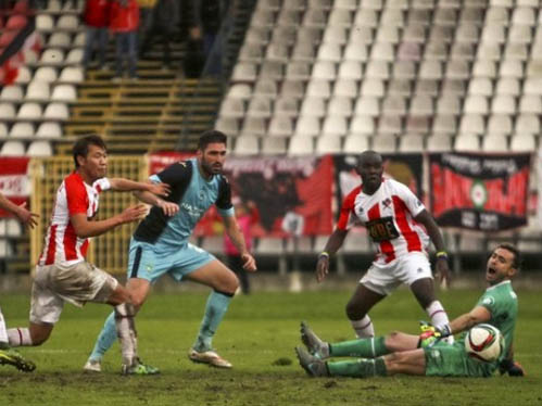 Jogo entre o Sporting Clube da Covilhã e o Leixõe Foto: Sporting Clube da Covilhã